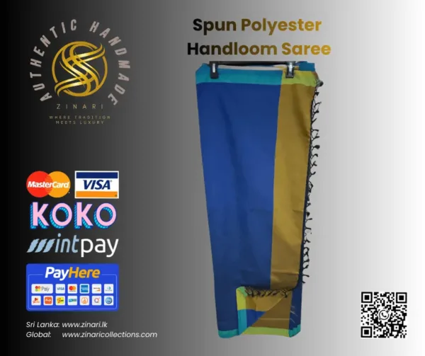 Spun-Polyester-Saree