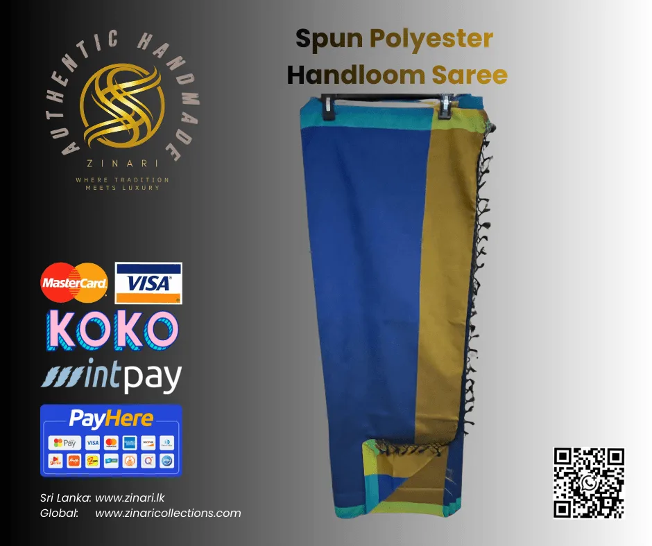 Spun Polyester Saree 1 Spun-Polyester-Saree
