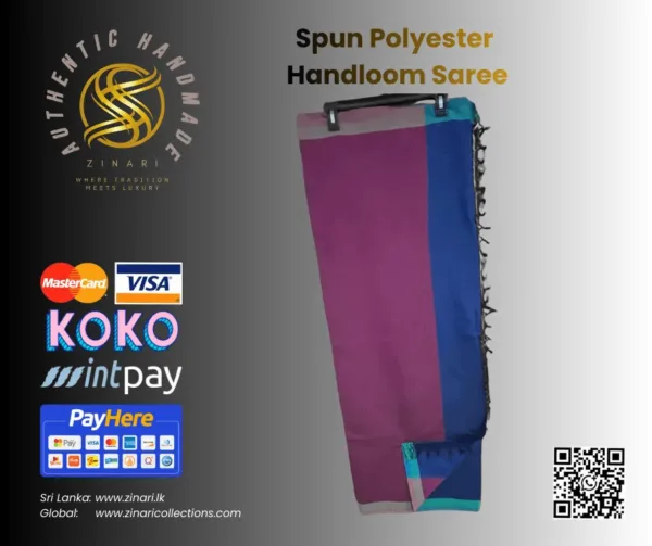 Spun-Polyester-Saree