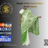 Super Voile Two Colour Batik Saree