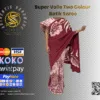 Super Voile Two Colour Batik Saree