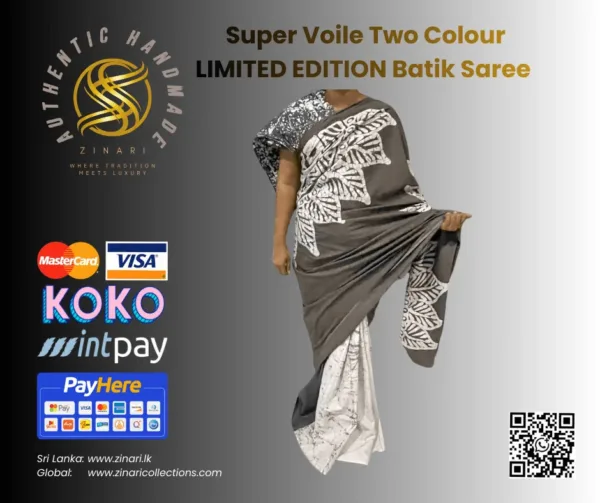 Super-Voile-Two-Colour-LIMITED-EDITION-Batik-Saree